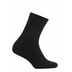 Chaussettes couleur noir -...