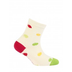 Chaussettes à pois multi...