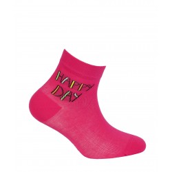 Chaussettes couleur fuchsia...