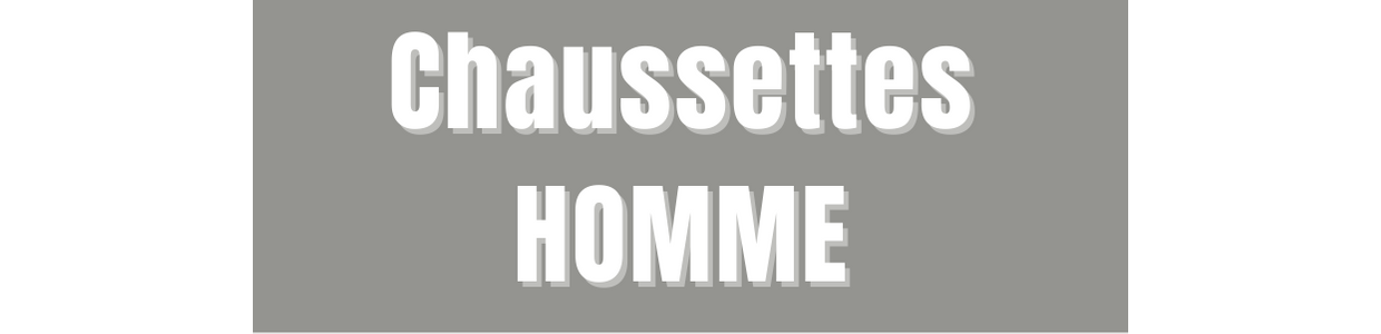 Chaussettes homme (du 39 au 47)